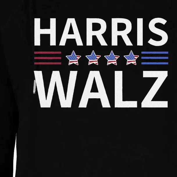 Kamala Harris Tim Walz Waltz 2024 Womens Funnel Neck Pullover Hood