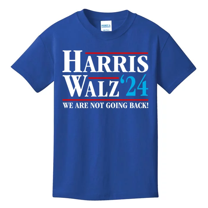 Kamala Harris Tim Walz Waltz Harris Waltz 2024 Vp Election Gift Kids T-Shirt