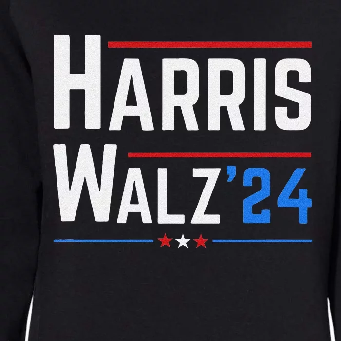 Kamala Harris Tim Walz Waltz Election 2024 Womens California Wash Sweatshirt