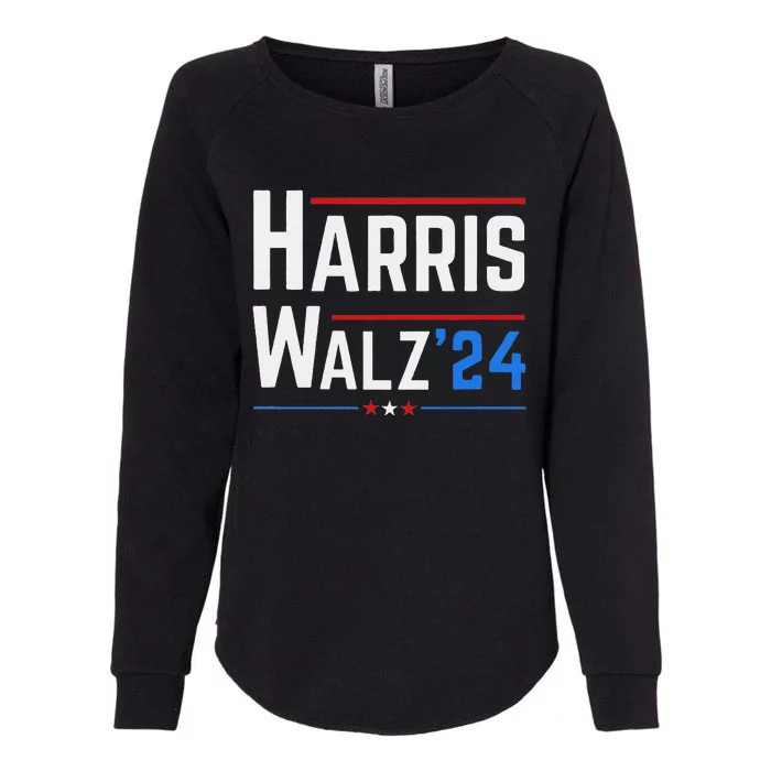 Kamala Harris Tim Walz Waltz Election 2024 Womens California Wash Sweatshirt