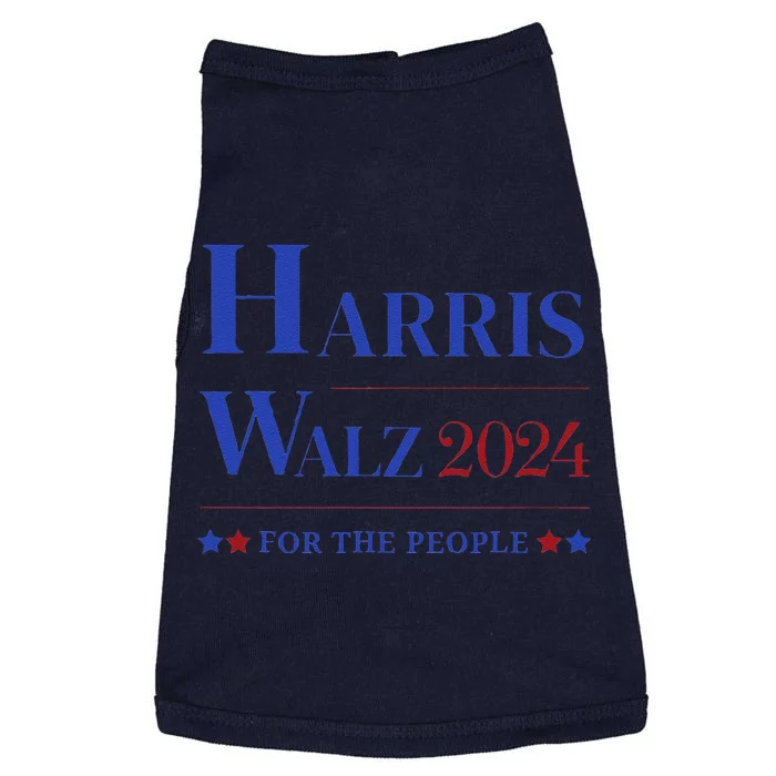 Kamala Harris Tim Walz Waltz Election Party Wear Doggie Tank