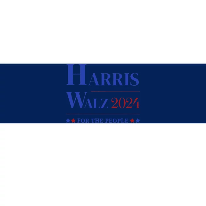 Kamala Harris Tim Walz Waltz Election Party Wear Bumper Sticker