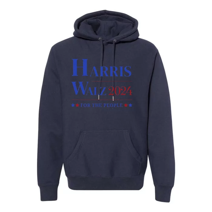 Kamala Harris Tim Walz Waltz Election Party Wear Premium Hoodie