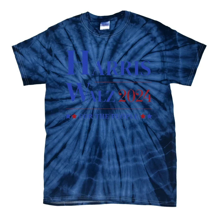 Kamala Harris Tim Walz Waltz Election Party Wear Tie-Dye T-Shirt