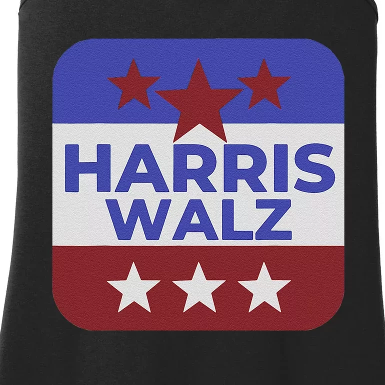 Kamala Harris Tim Walz Waltz Election Party Wear Ladies Essential Tank