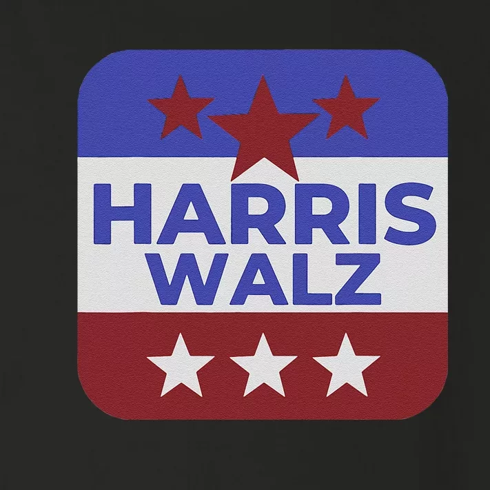 Kamala Harris Tim Walz Waltz Election Party Wear Toddler Long Sleeve Shirt