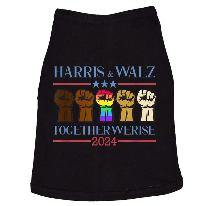 Kamala Harris Tim Walz 2024 Election Lgbt Harris Walz Waltz Doggie Tank