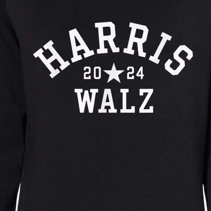 Kamala Harris Tim Walz Womens California Wash Sweatshirt