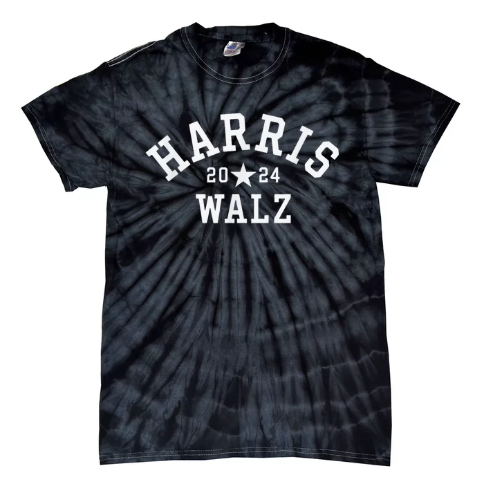 Kamala Harris Tim Walz Tie-Dye T-Shirt