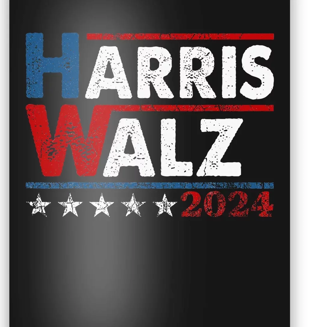 Kamala Harris Tim Waltz 2024 Poster