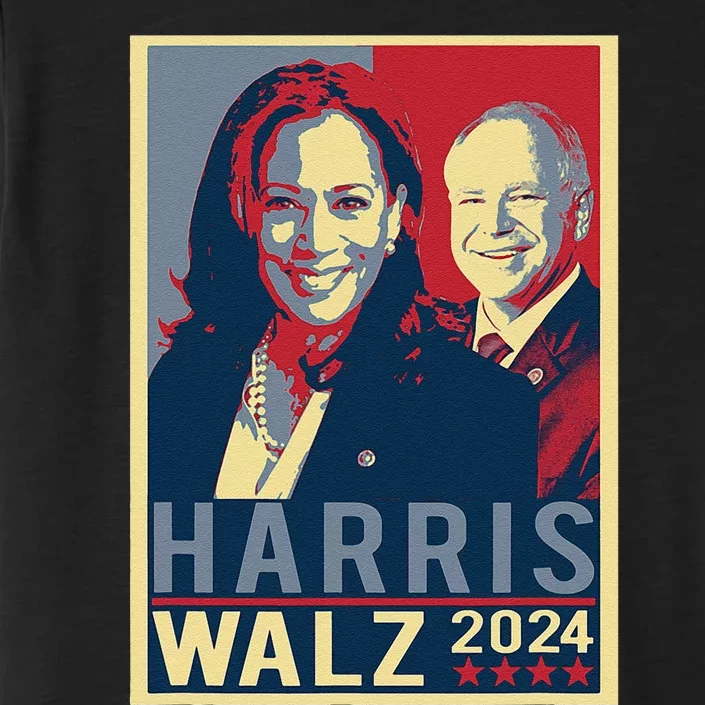 Kamala Harris Tim Waltz 2024 Harris Waltz 2024 Election ChromaSoft Performance T-Shirt