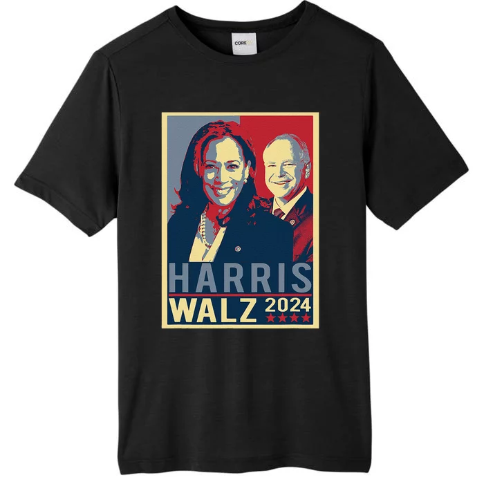 Kamala Harris Tim Waltz 2024 Harris Waltz 2024 Election ChromaSoft Performance T-Shirt