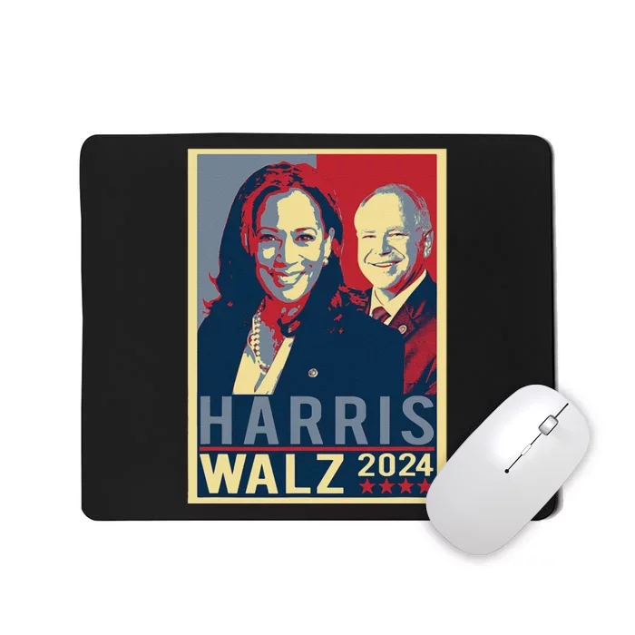 Kamala Harris Tim Waltz 2024 Harris Waltz 2024 Election Mousepad