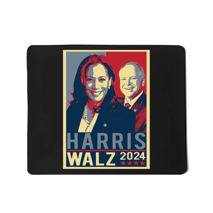 Kamala Harris Tim Waltz 2024 Harris Waltz 2024 Election Mousepad