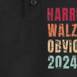 Kamala Harris Tim Walz (Waltz) Harris Walz. Obviously. 2024 Dry Zone Grid Performance Polo