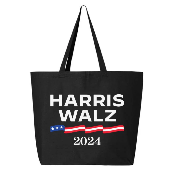 Kamala Harris Tim Walz Waltz 25L Jumbo Tote