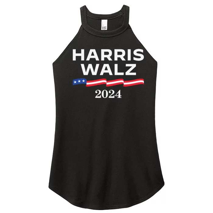 Kamala Harris Tim Walz Waltz Women’s Perfect Tri Rocker Tank