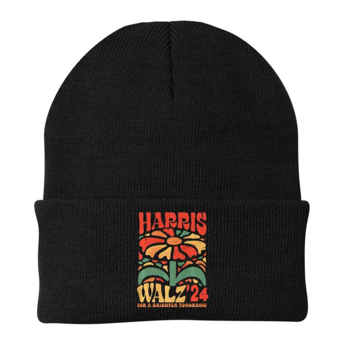 Kamala Harris Tim Walz Waltz Knit Cap Winter Beanie