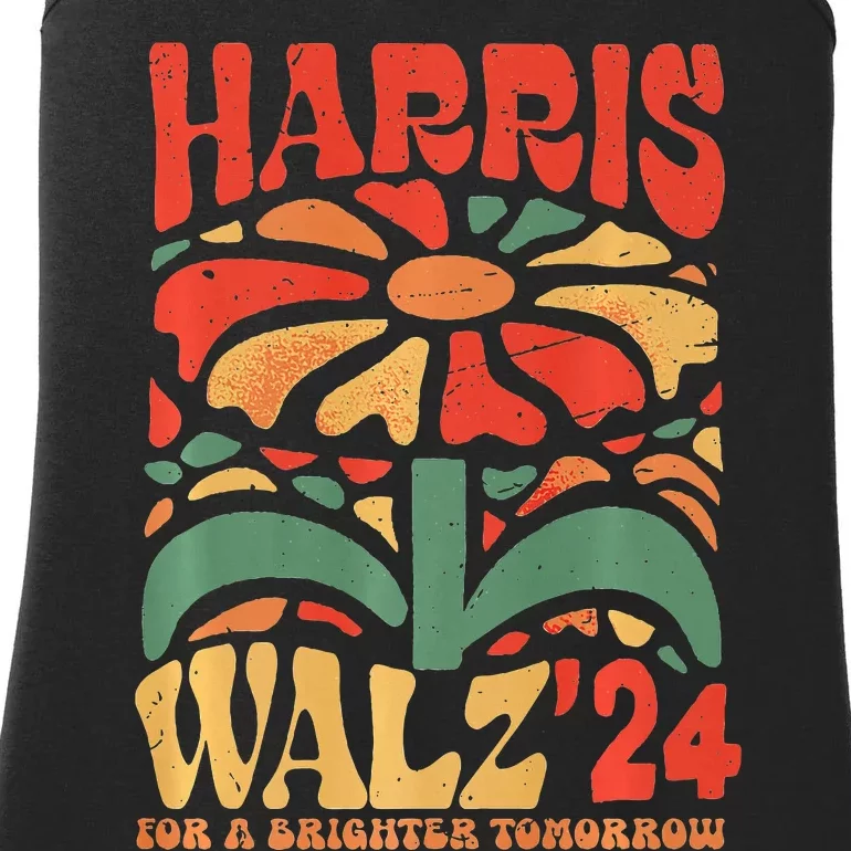 Kamala Harris Tim Walz Waltz Ladies Essential Tank