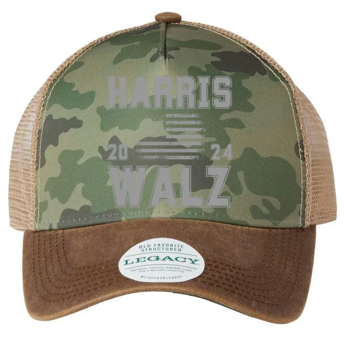 Kamala Harris Tim Walz 2024 Legacy Tie Dye Trucker Hat