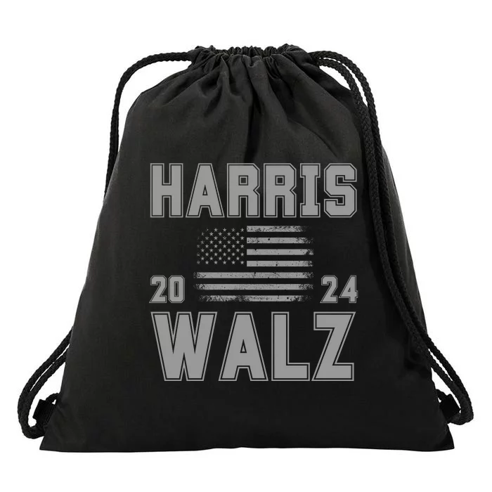 Kamala Harris Tim Walz 2024 Drawstring Bag