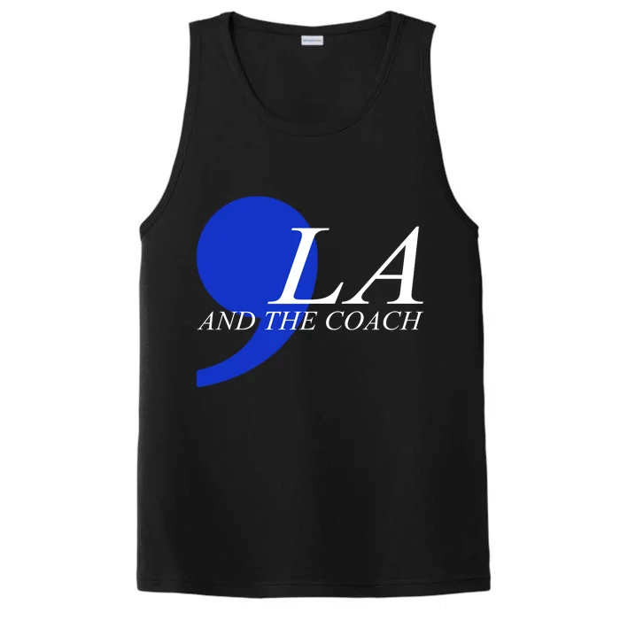 Kamala Harris Tim Walz Coach Comma 2024 Performance Tank