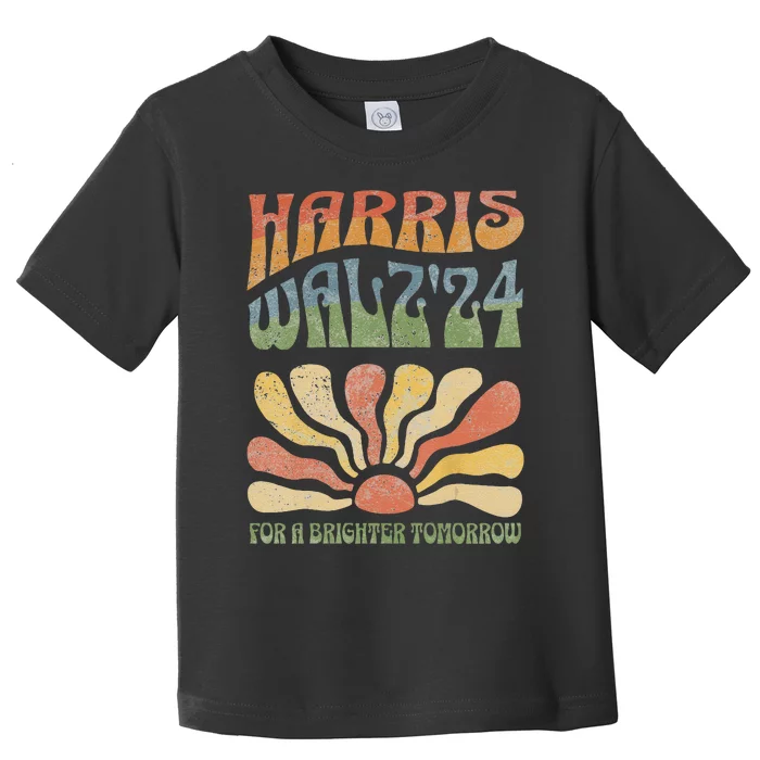 Kamala Harris Tim Walz Waltz Toddler T-Shirt