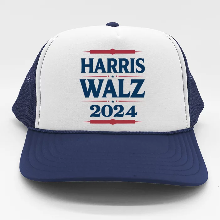 Kamala Harris Tim Walz Waltz Trucker Hat