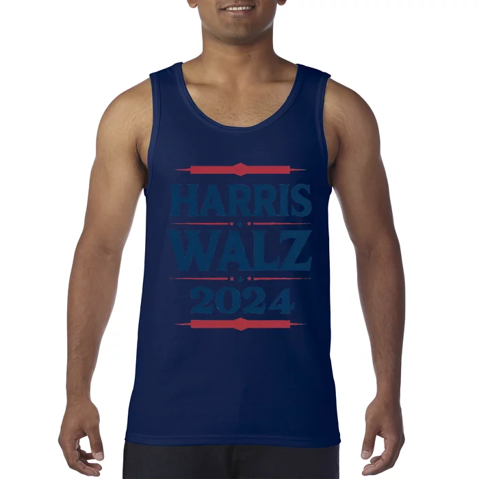 Kamala Harris Tim Walz Waltz Tank Top