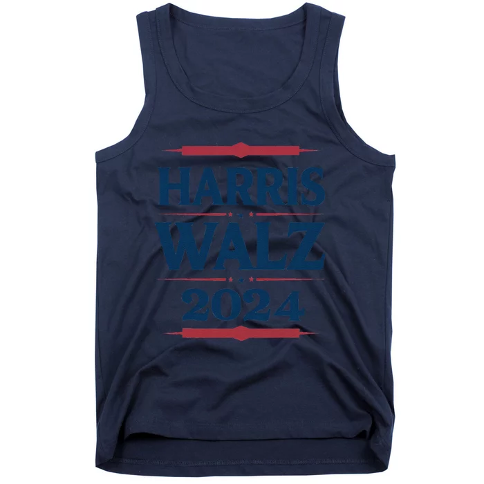 Kamala Harris Tim Walz Waltz Tank Top