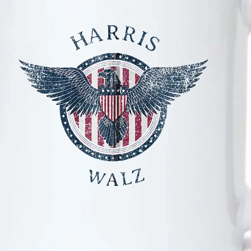 Kamala Harris Tim Walz Waltz Black Color Changing Mug