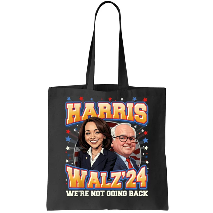 Kamala Harris Tim Waltz 2024 Tote Bag