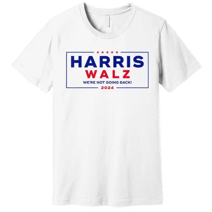 Kamala Harris Tim Walz Waltz 2024 Vp Harris Waltz Election Premium T-Shirt