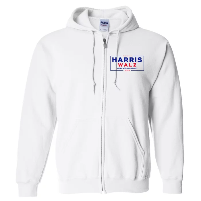 Kamala Harris Tim Walz Waltz 2024 Vp Harris Waltz Election Full Zip Hoodie