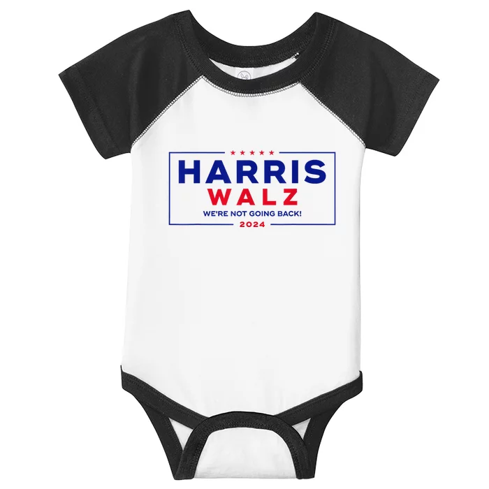 Kamala Harris Tim Walz Waltz 2024 Vp Harris Waltz Election Infant Baby Jersey Bodysuit