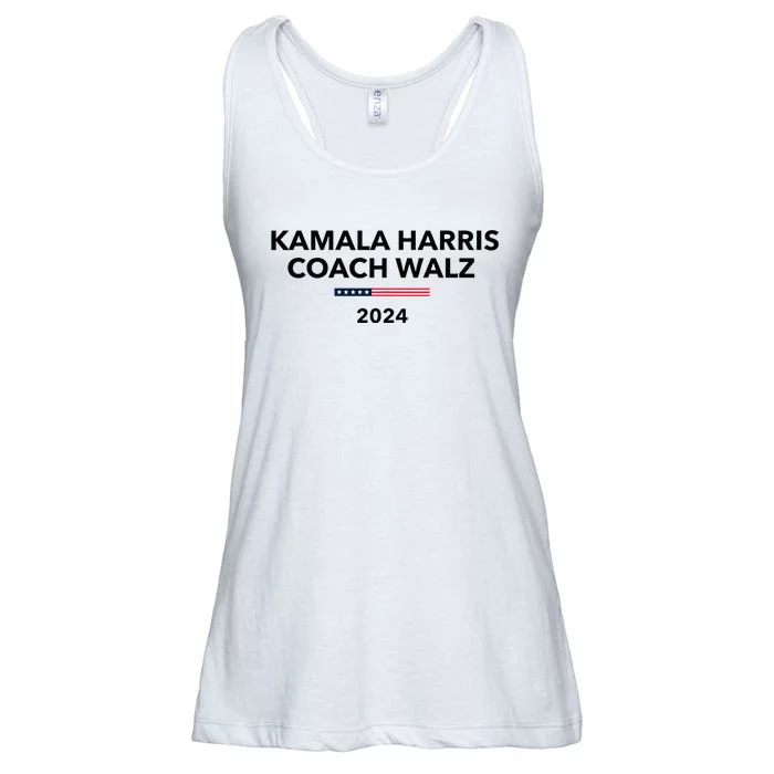 Kamala Harris Tim Walz Waltz Ladies Essential Flowy Tank