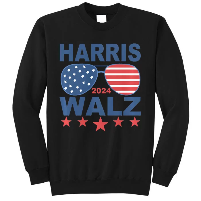 Kamala Harris Tim Walz 2024 Presidential Ticket Walz Vp Tall Sweatshirt