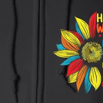 Kamala Harris Tim Walz 2024 Peace Lgbt Harris Walz Waltz Full Zip Hoodie