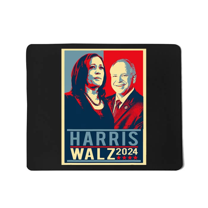 Kamala Harris Tim Waltz 2024 Election Harris Waltz 2024 Mousepad