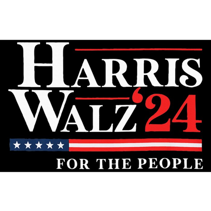 Kamala Harris Tim Walz Waltz For The People 2024 Bumper Sticker