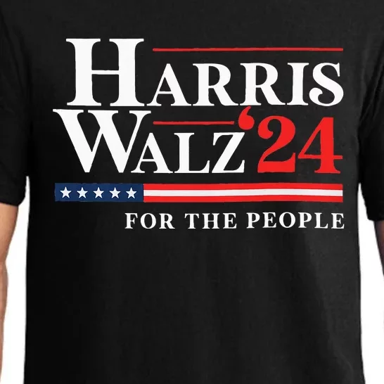 Kamala Harris Tim Walz Waltz For The People 2024 Pajama Set