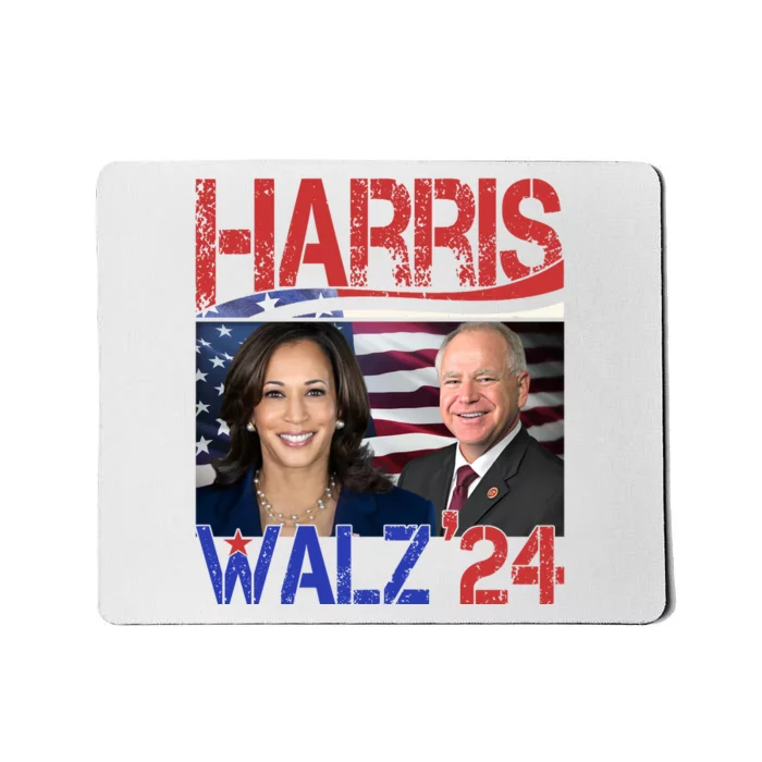 Kamala Harris Tim Walz 2024 Election Mousepad