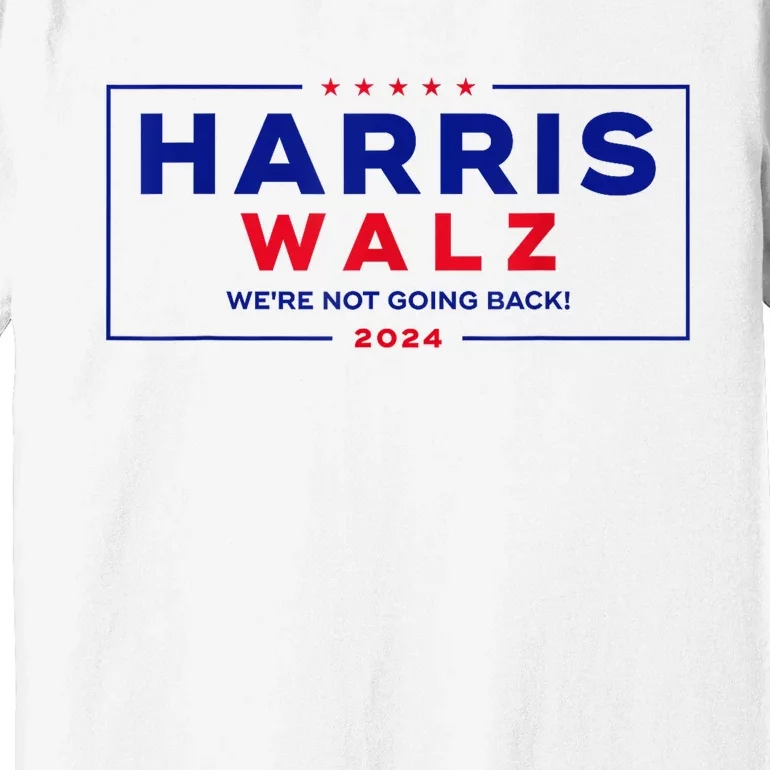 Kamala Harris Tim Walz Waltz 2024 Vp Harris Waltz Election Premium T-Shirt