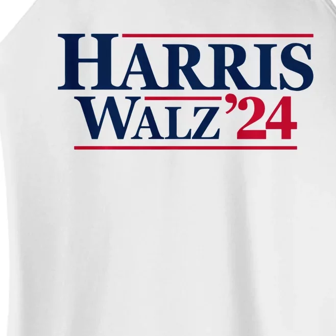 Kamala Harris Tim Walz 2024 24 For President Brat Usa Women’s Perfect Tri Rocker Tank