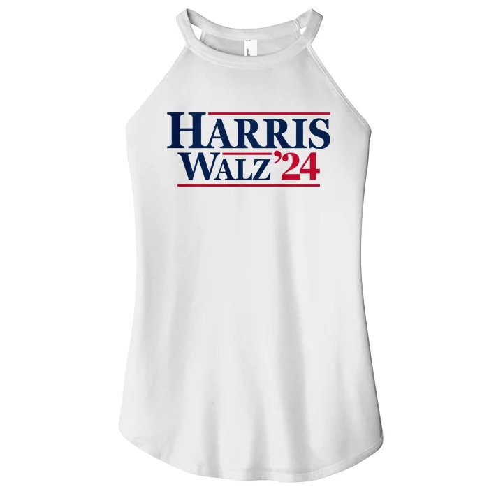 Kamala Harris Tim Walz 2024 24 For President Brat Usa Women’s Perfect Tri Rocker Tank