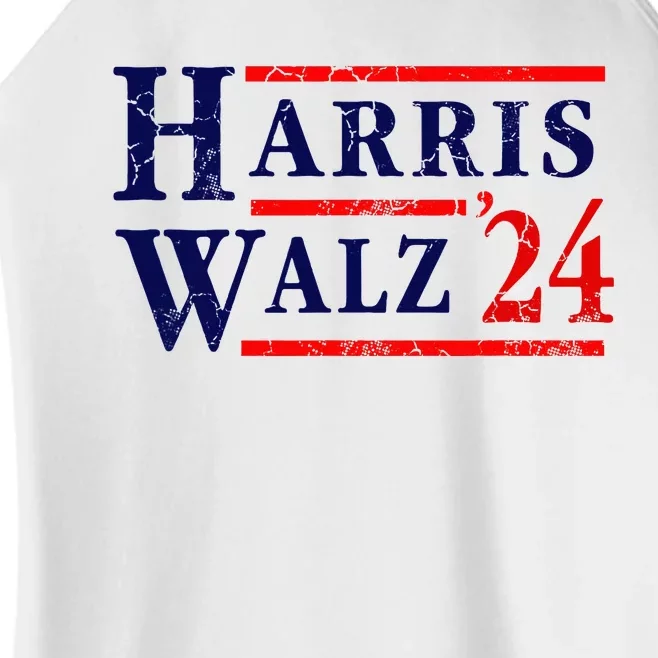 Kamala Harris Tim Walz 2024 Election Democrat Party Women’s Perfect Tri Rocker Tank