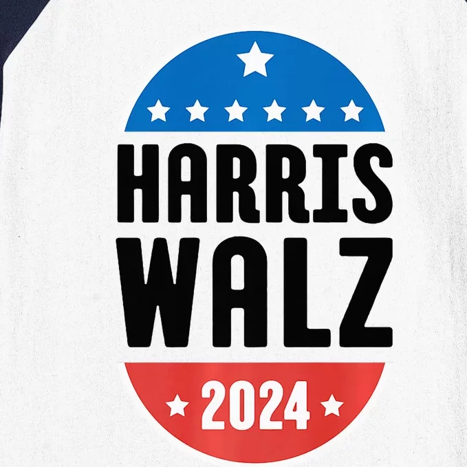 Kamala Harris Tim Walz 2024 Baseball Sleeve Shirt