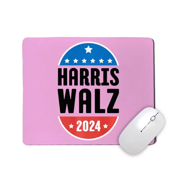 Kamala Harris Tim Walz 2024 Mousepad