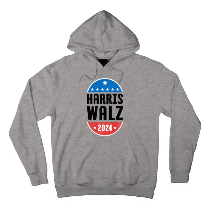 Kamala Harris Tim Walz 2024 Tall Hoodie