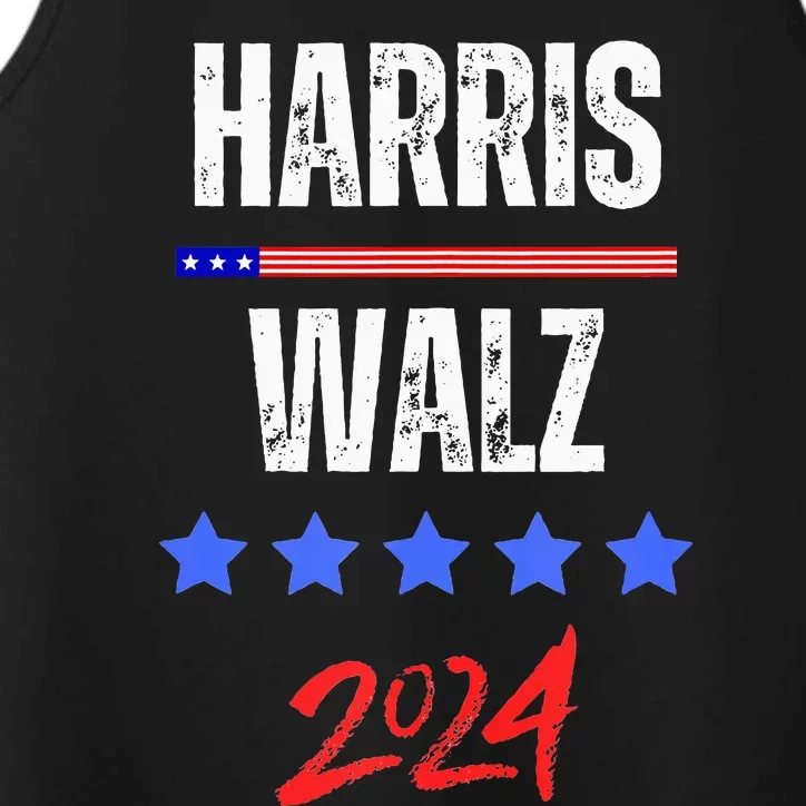 Kamala Harris Tim Walz 2024 Performance Tank